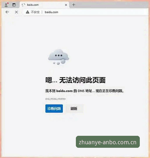 最新安博官网打不开 安博体育平台访问异常详解:官网打不开的常见原因与解决方案